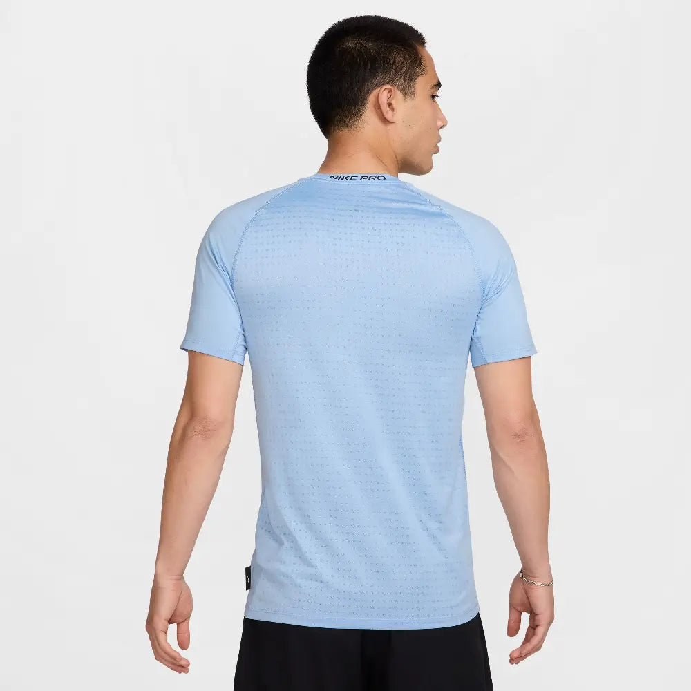 Pro Breathe Men's Slim-Fit Short-Sleeve Top Blue - Hudson Store Pro Breathe Men's Slim-Fit Short-Sleeve Top Blue - Hudson Store