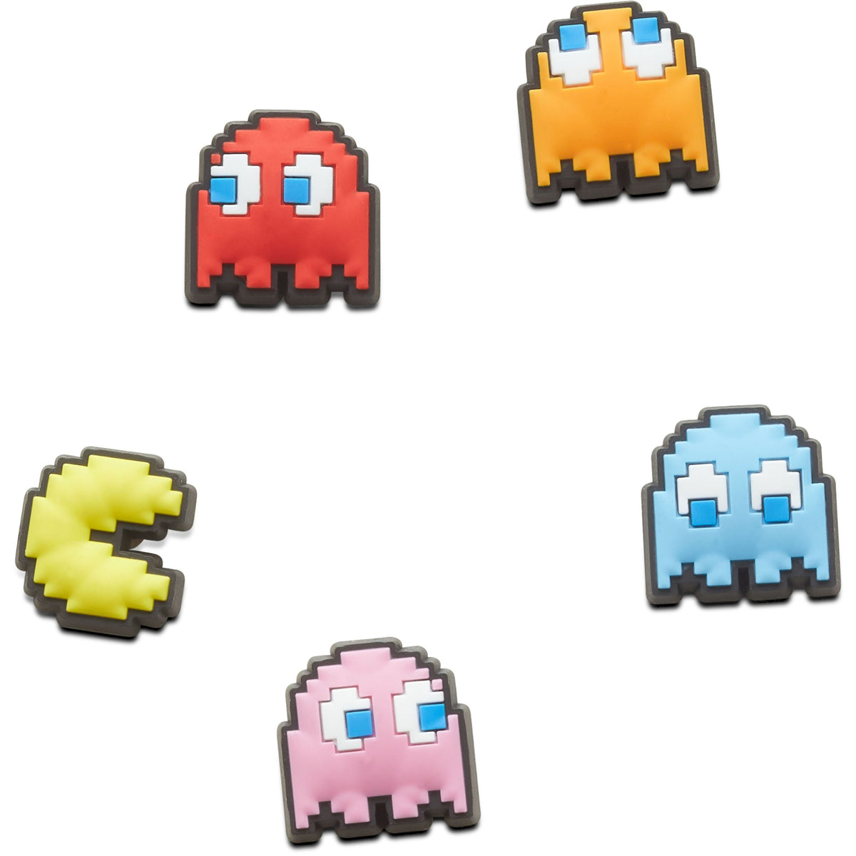 Pacman 5 Pack Jibbitz Shoe Charm