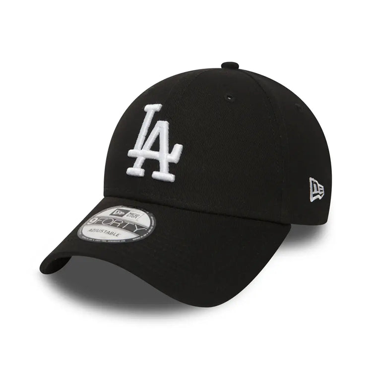 NEW ERA LA Dodgers Essential Black 9Forty Cap 11405493