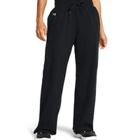 PANTA UNDER ARMOUR W POLY FLARE MOTION NERO