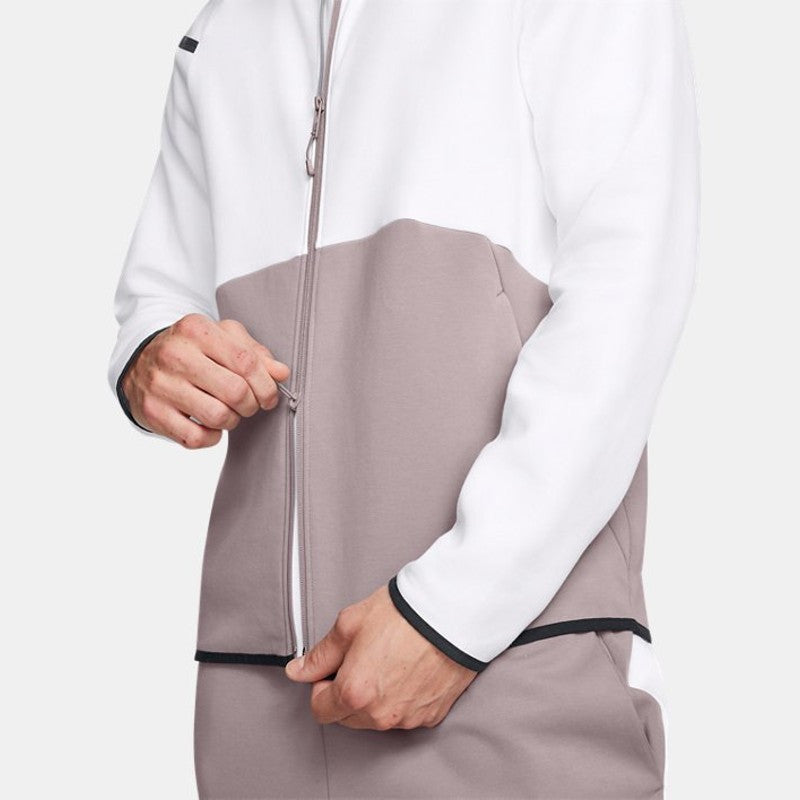 FELPA UNDER AUNSTOPPABLE KNIT EU HO FZ GREY-WHT