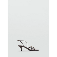 Kitten Heel Sandals With Buckles