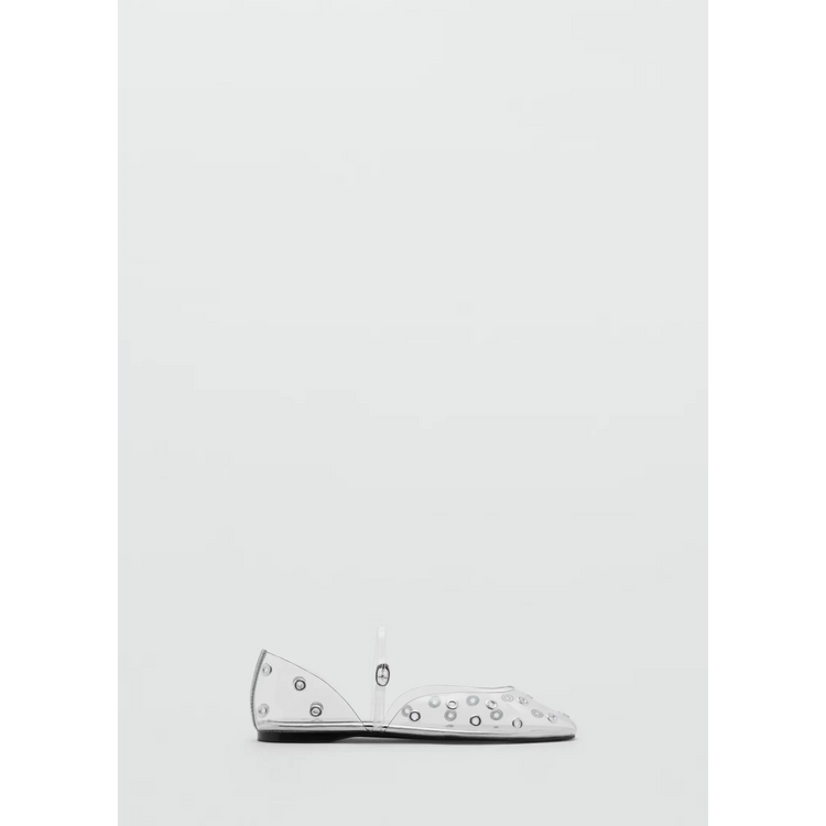 Vinyl Shoes With Eyelets