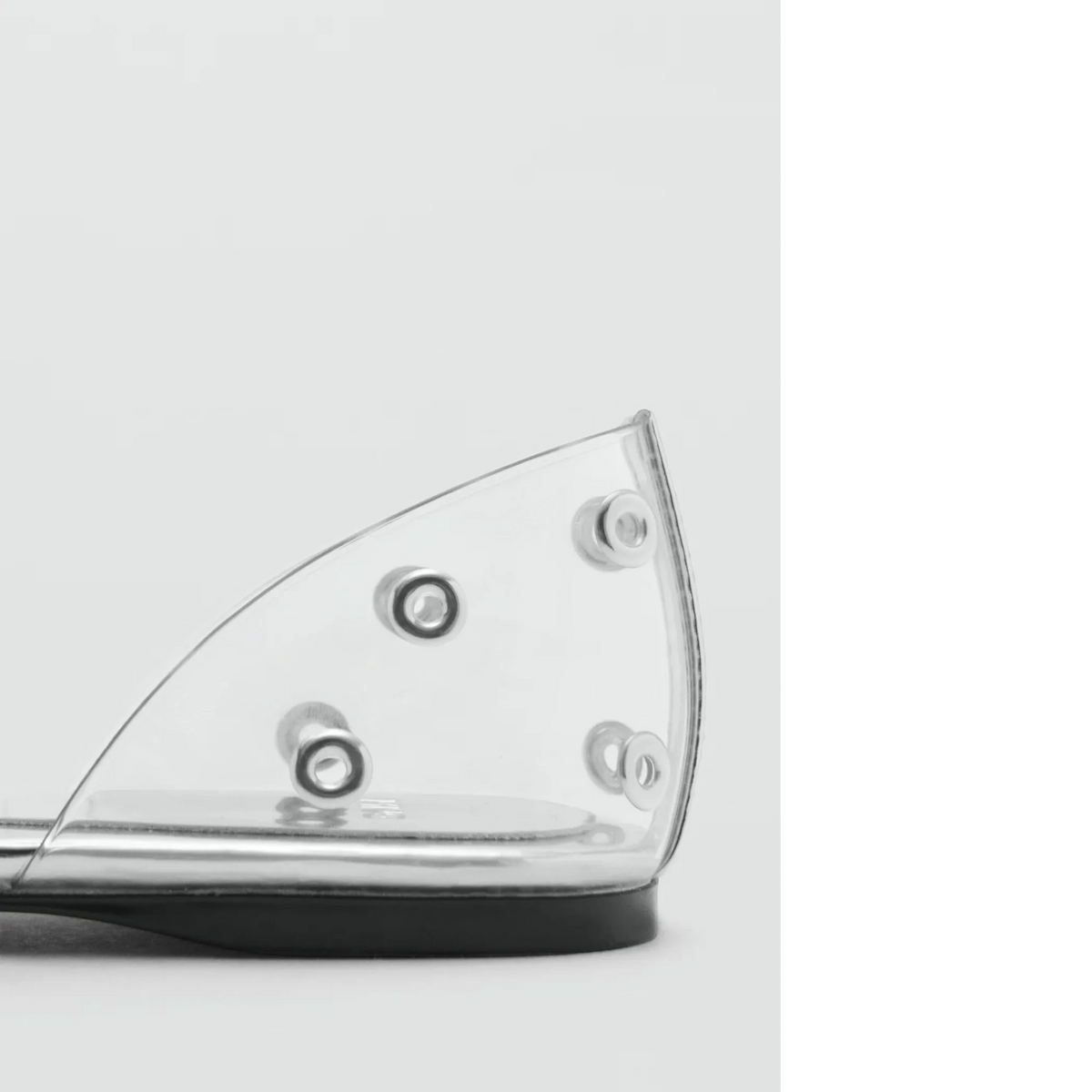 Vinyl Shoes With Eyelets