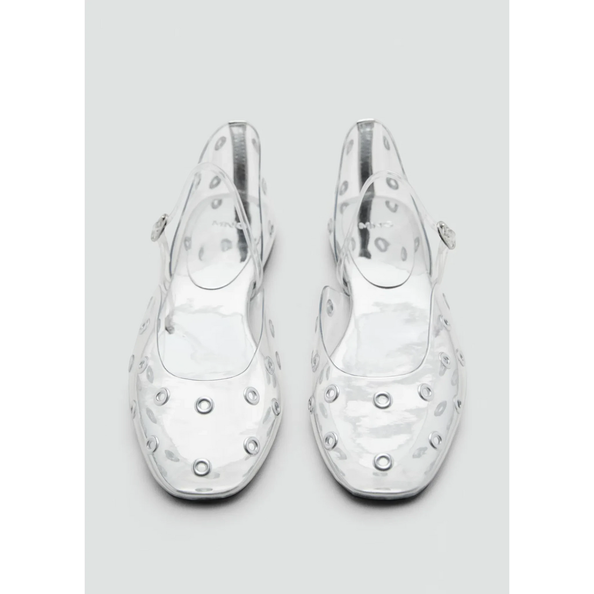 Vinyl Shoes With Eyelets