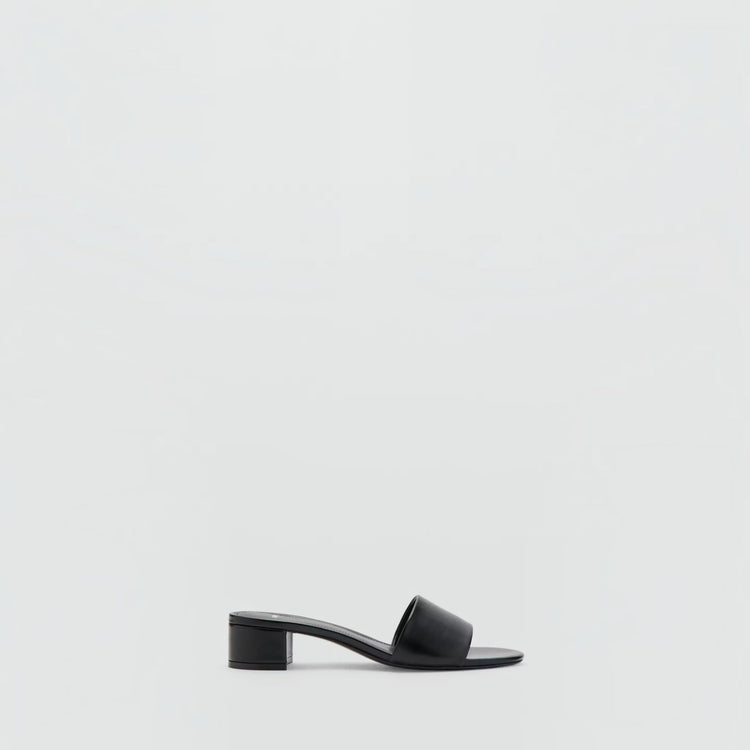Block Heel Sandals With Strap