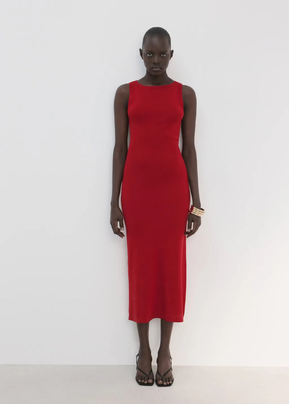 Fitted Midi Dress