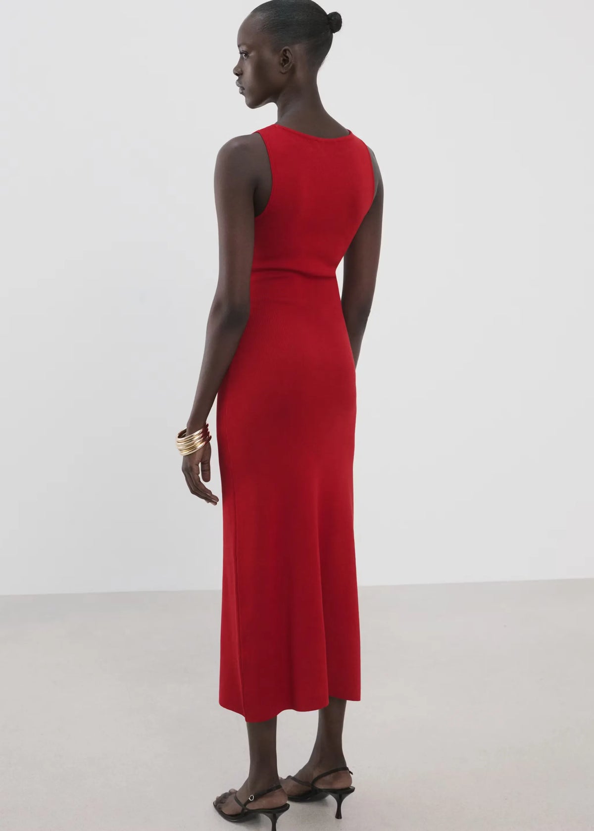 Fitted Midi Dress