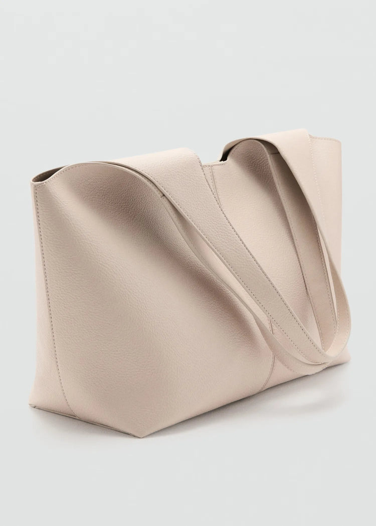 Leather Effect Tote Bag