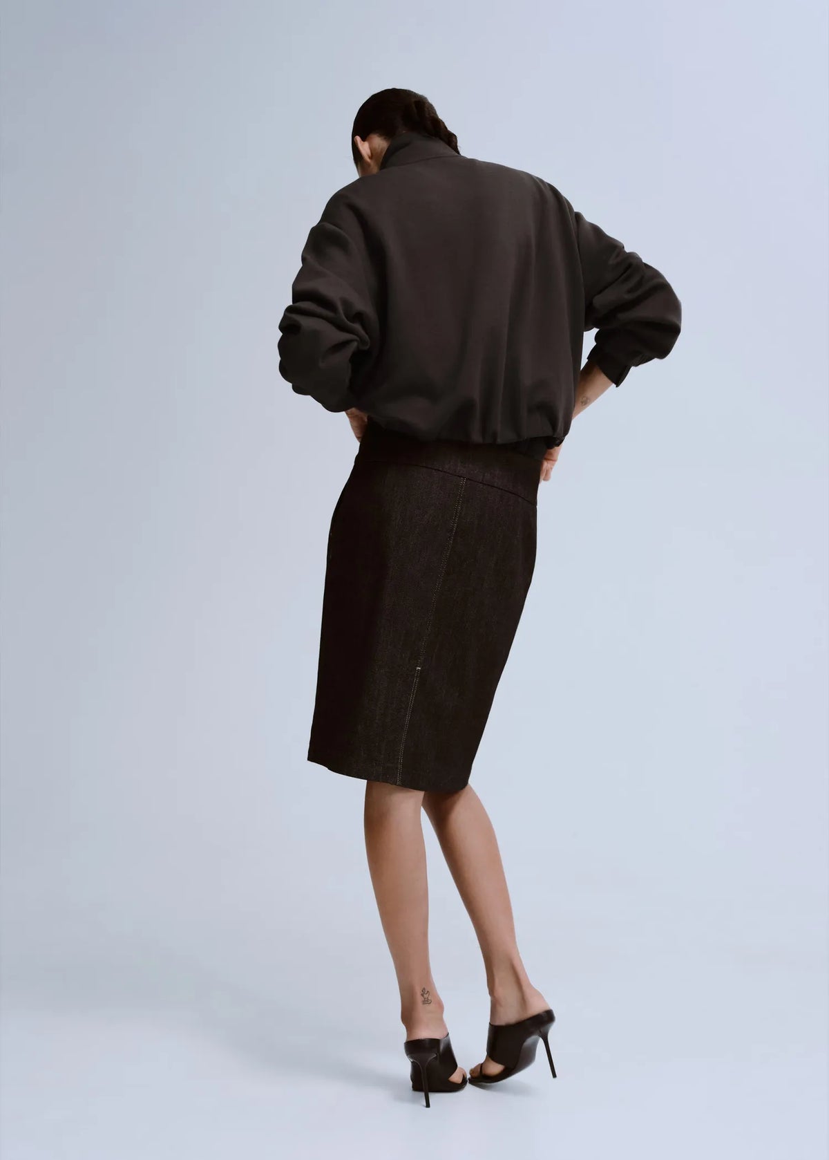 Ballon Sleeve Sweatshirt
