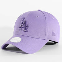 NEW ERA LA Dodgers Womens League Essential Purple 9FORTY Adjustable Cap 60595173