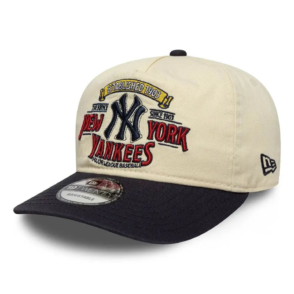 NEW ERA New York Yankees MLB Washed Graphic Navy 19TWENTY Cap 60771834