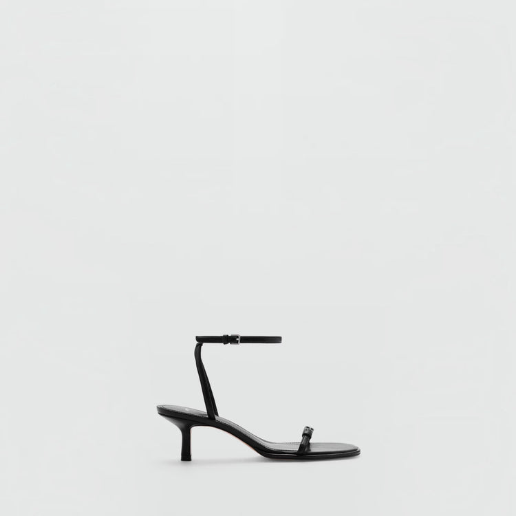 High Heeled Sandals With Buckles