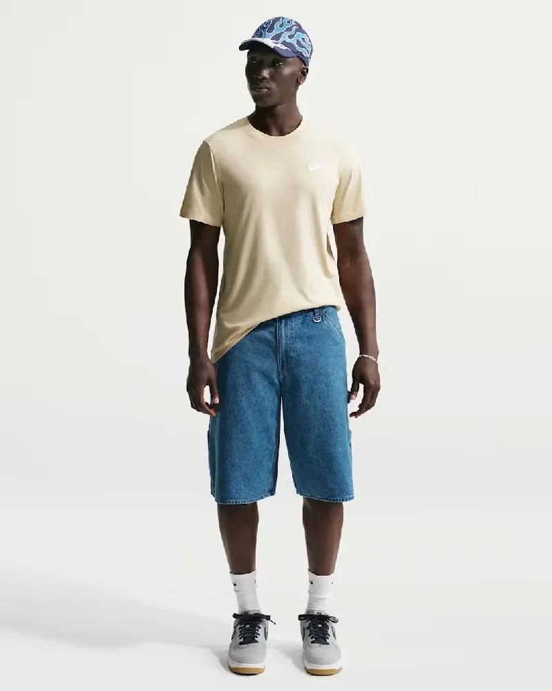 NIKE Sportswear Club T-Shirt Brown AR4997-229