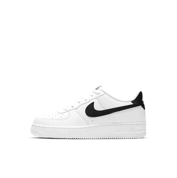 NIKE Air Force 1 Low White Black Gs CT3839-100