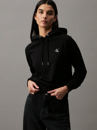 Cotton Blend Fleece Hoodie