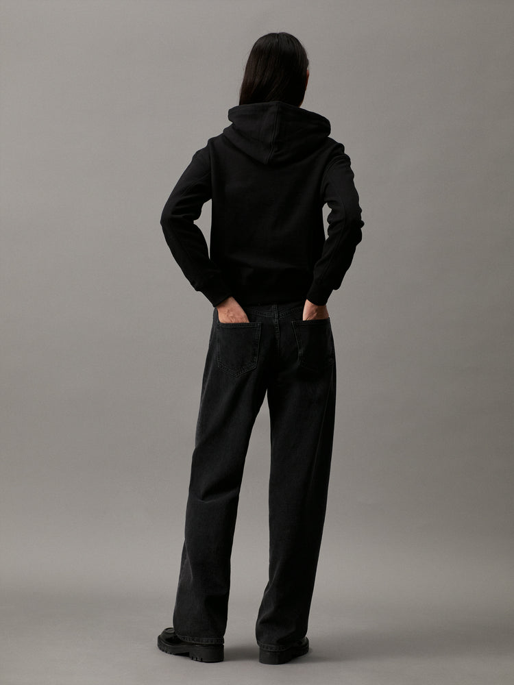 Cotton Blend Fleece Hoodie