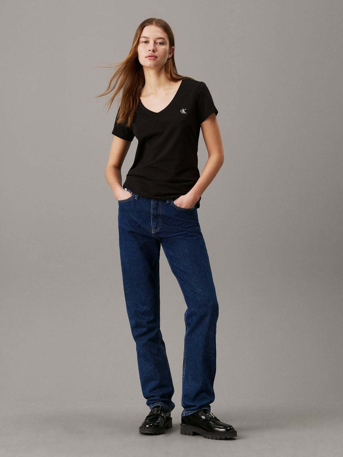 Slim V-Neck T-shirt