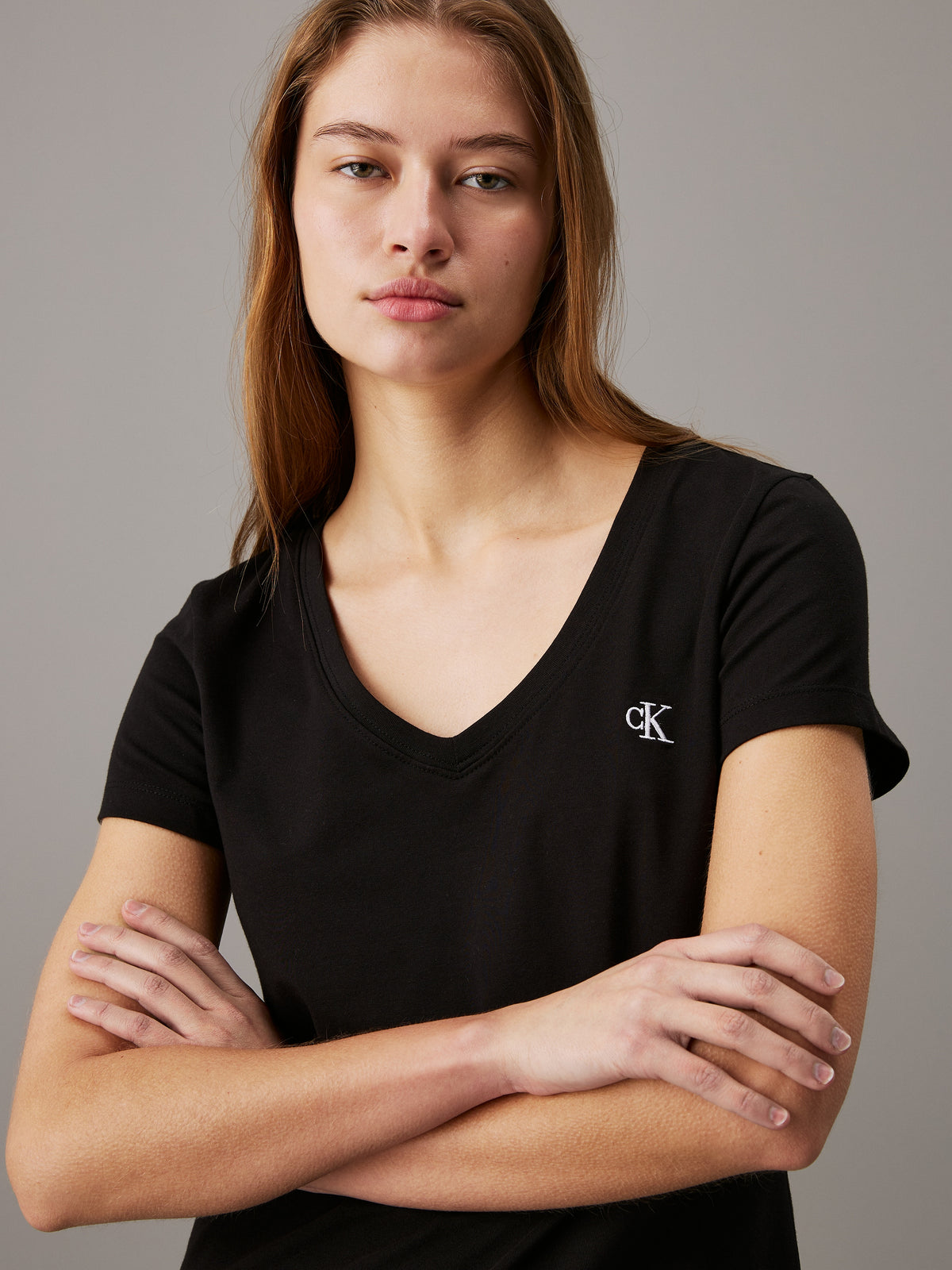 Slim V-Neck T-shirt