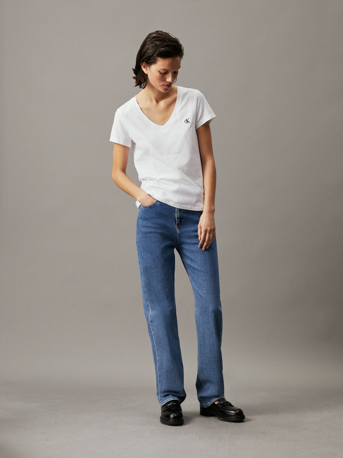 Slim V-Neck T-shirt
