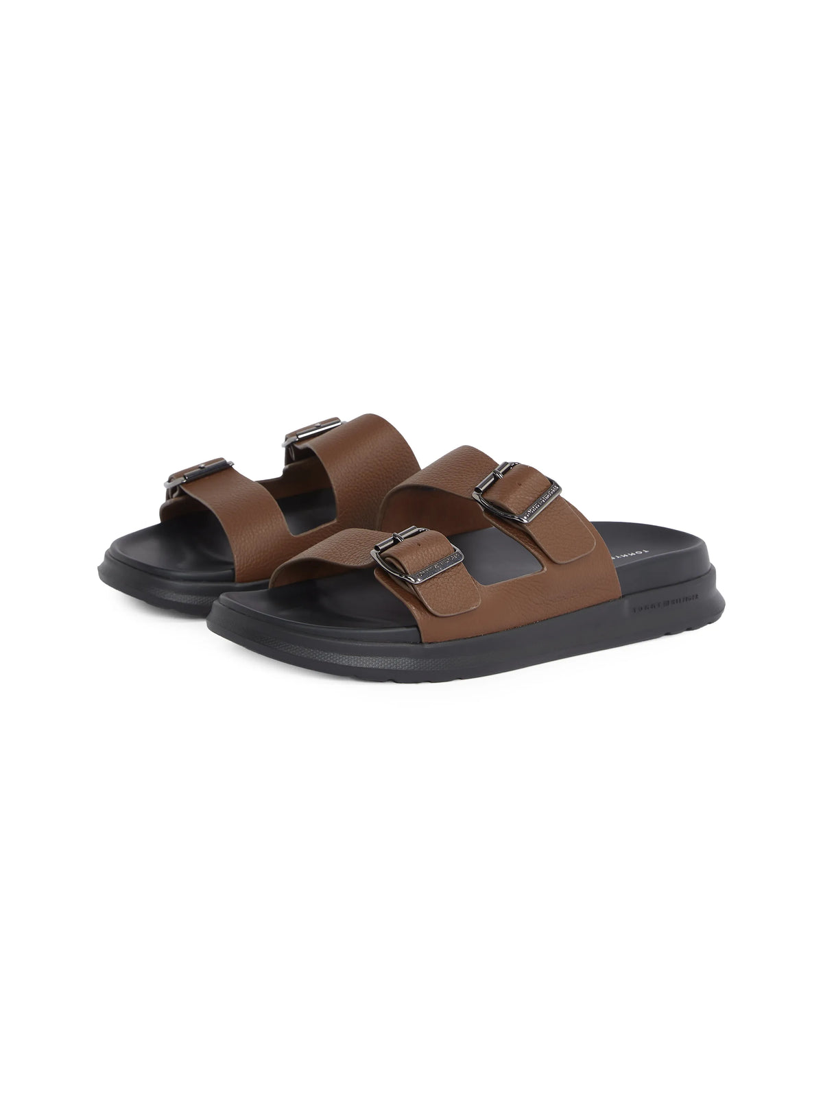 Leather Stripe Sandals