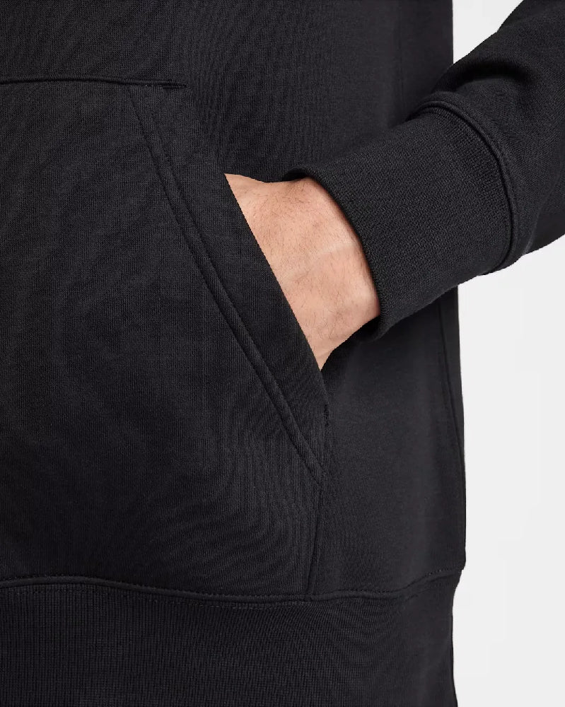 NIKE Club Pullover Fleece Hoodie Black FN3859-010