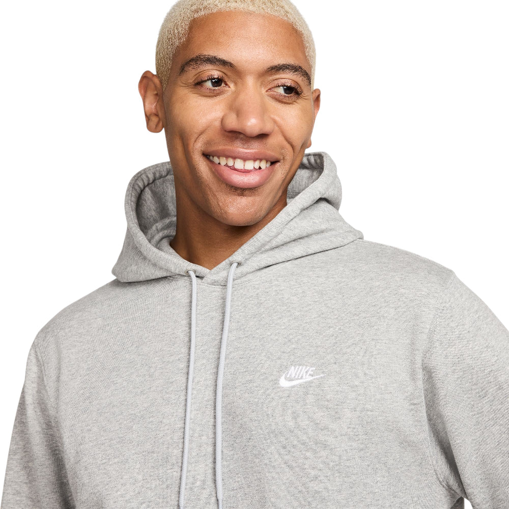 NIKE Club French Terry Pullover Hoodie Grey FN3866-063