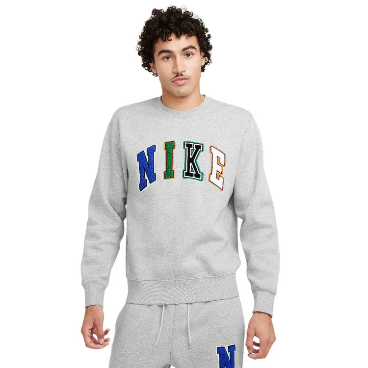 NIKE Club Crew Letters Sweatshirt FZ0879-063