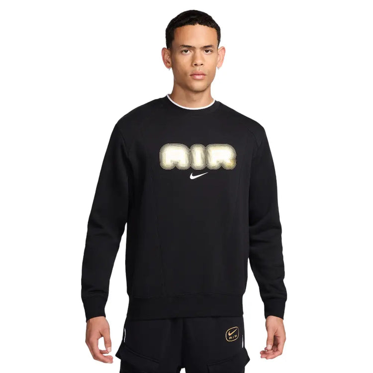 NIKE Air Fleece Crew-Neck Sweatshirt HM0177-010