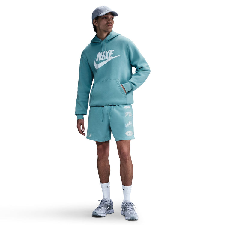 NIKE Club French Terry Flow Cycle Short Light Blue IB8264-464