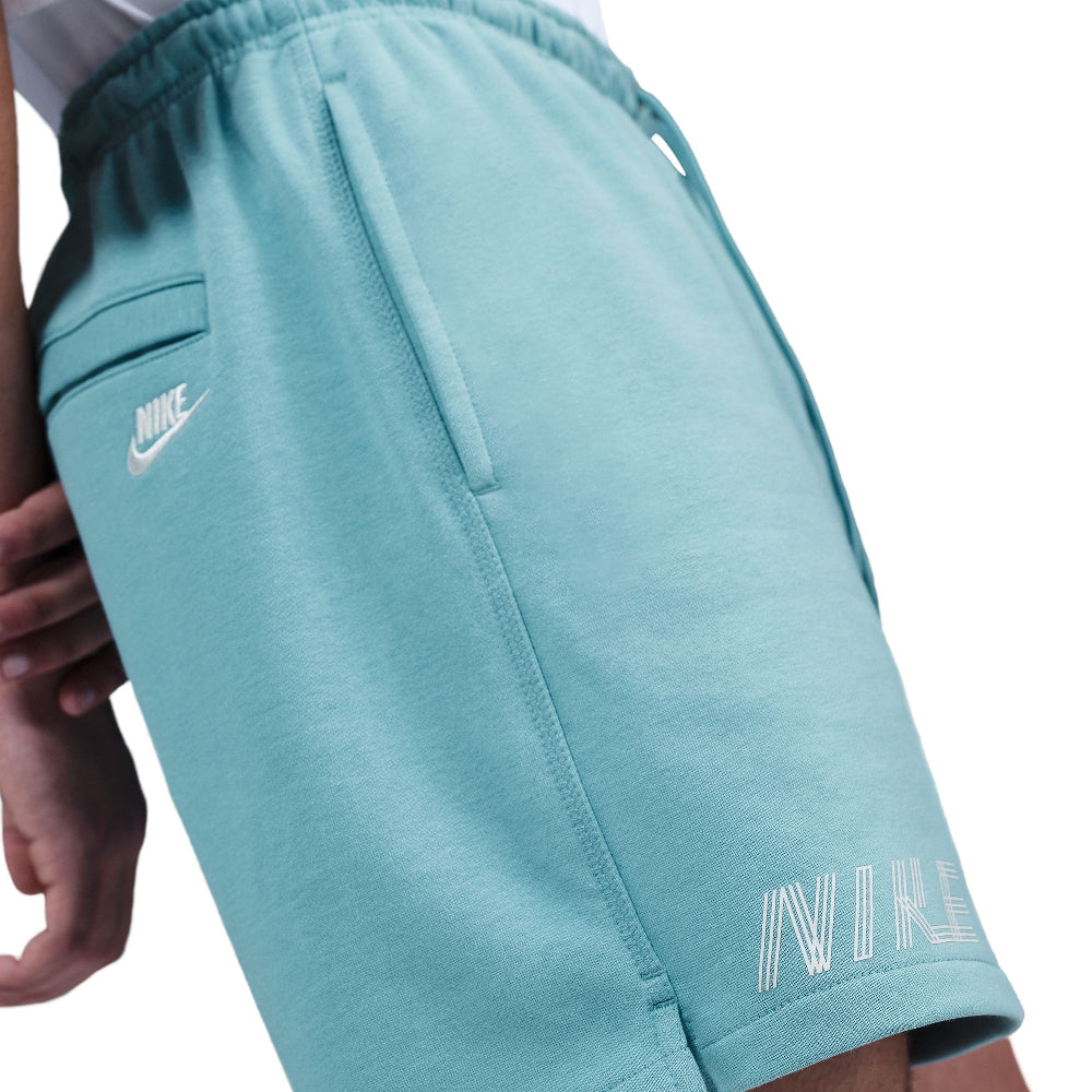 NIKE Club French Terry Flow Cycle Short Light Blue IB8264-464