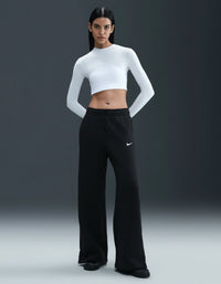 NIKE Sportswear Phoenix Fleece High-Waisted Wide-Leg Pants Black IH1011-010