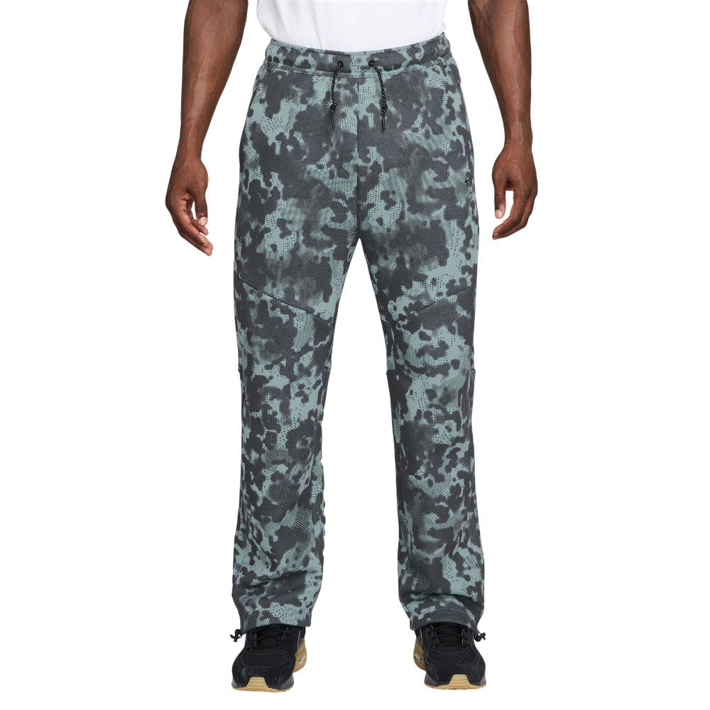 NIKE Tech Open-Hem Fleece Camo Pants Grey II1324-017