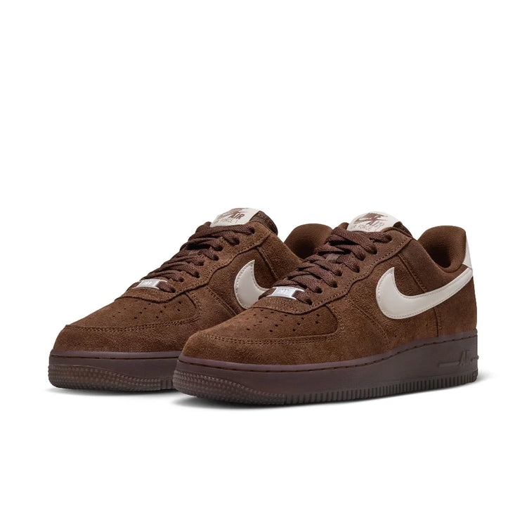 NIKE Air Force 1 '07 Suede Sneakers Brown IQ0136-200