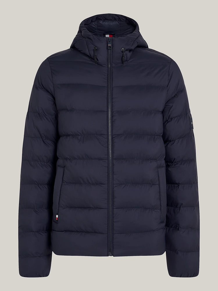 Water Repellent Padded Hooded Jacket