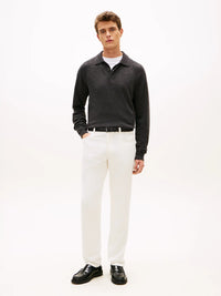 Logo Embroidery Crew Neck T-Shirt