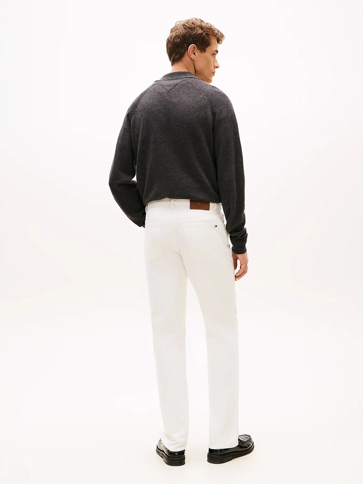 Logo Embroidery Crew Neck T-Shirt