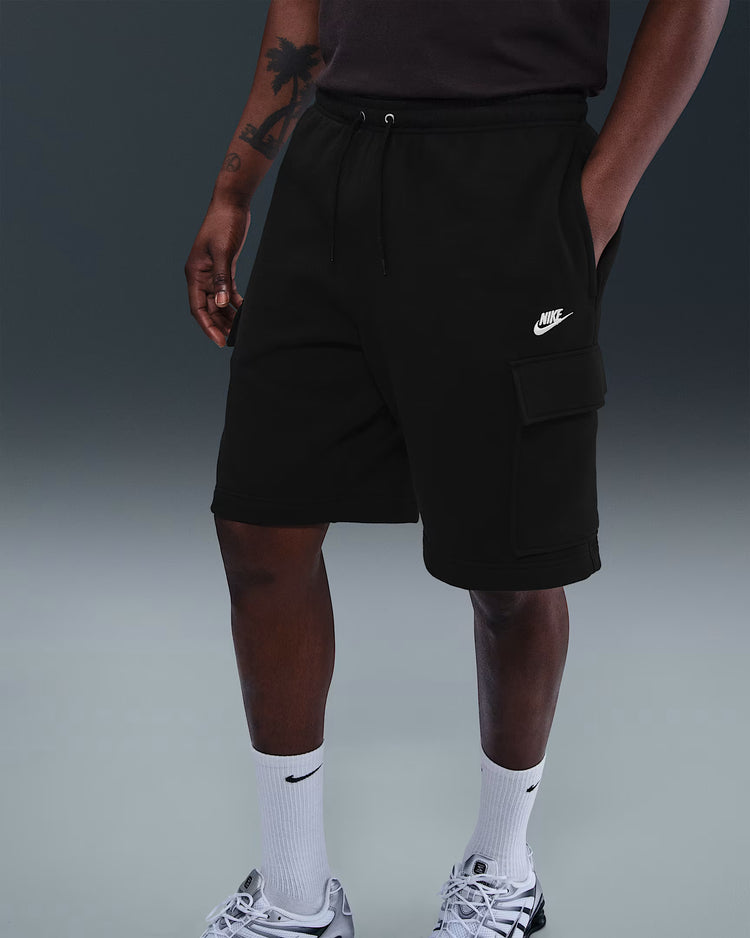 Club Men's Fleece Cargo Bermuda Shorts