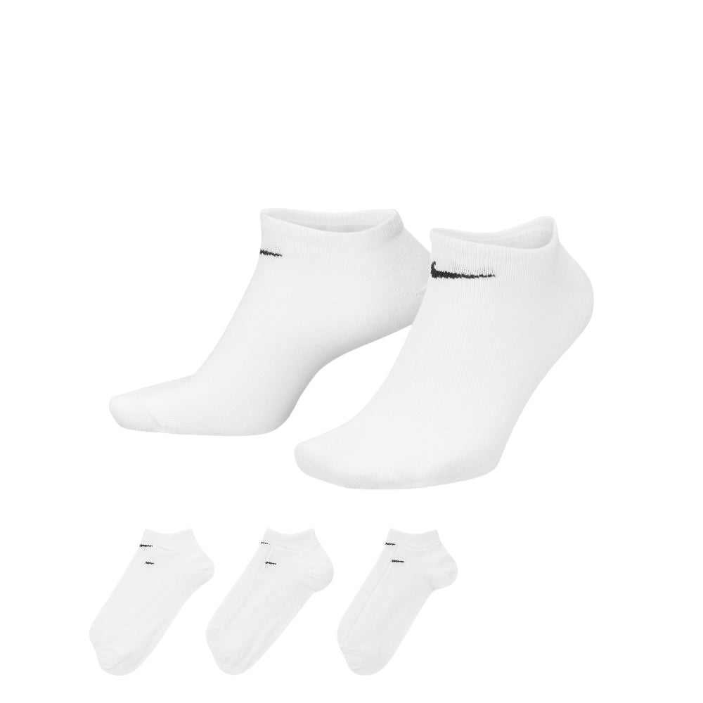 NIKE Training No-Show Socks (3 Pairs) White SX2554-101