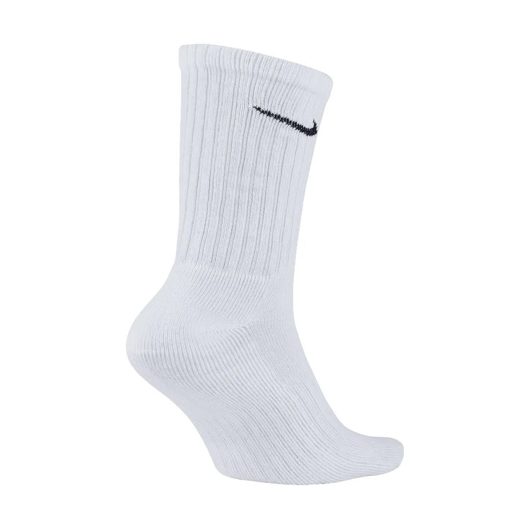NIKE Cushioned Training Crew Socks (3 Pairs) White SX4508-101