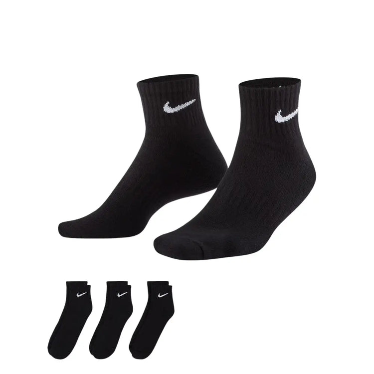 NIKE Everyday Cushion Ankle Socks (3 Pairs) SX7667-010