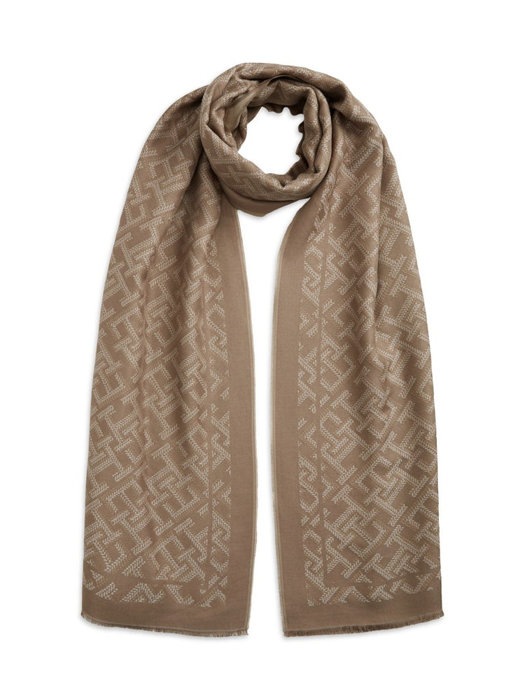 Monogram Jacquard Scarf