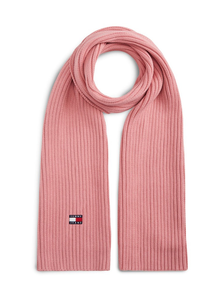 Heritage Logo Rib-Knit Scarf