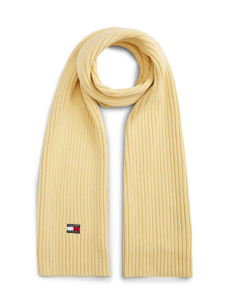 Heritage Logo Rib-Knit Scarf