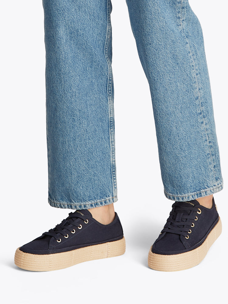 Canvas Monogram Trainers