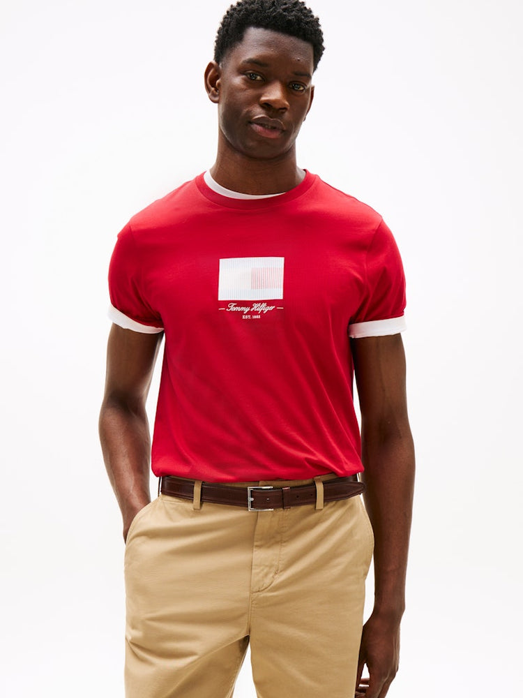 Striped Logo T-Shirt