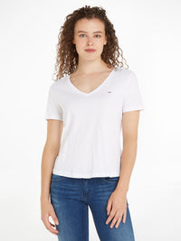 V-Neck Small Logo T-Shirt