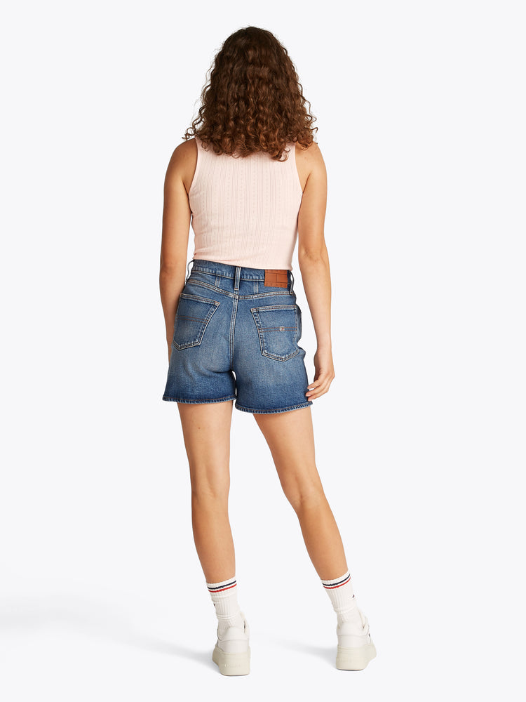 Regular Denim Mom Shorts