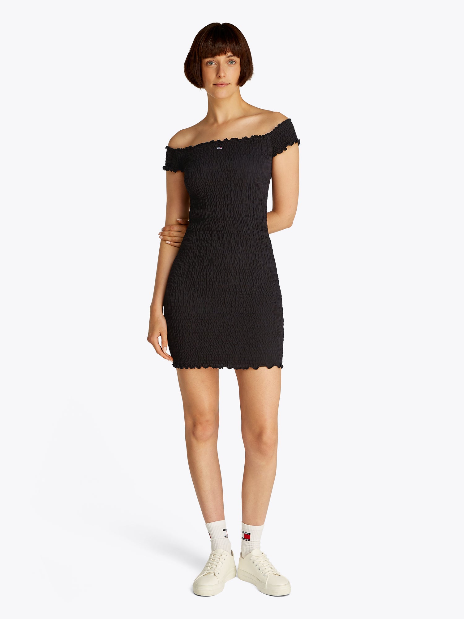 smock bodycon dress Buy Tommy Hilfiger Sustainable Smock Bodycon Dress