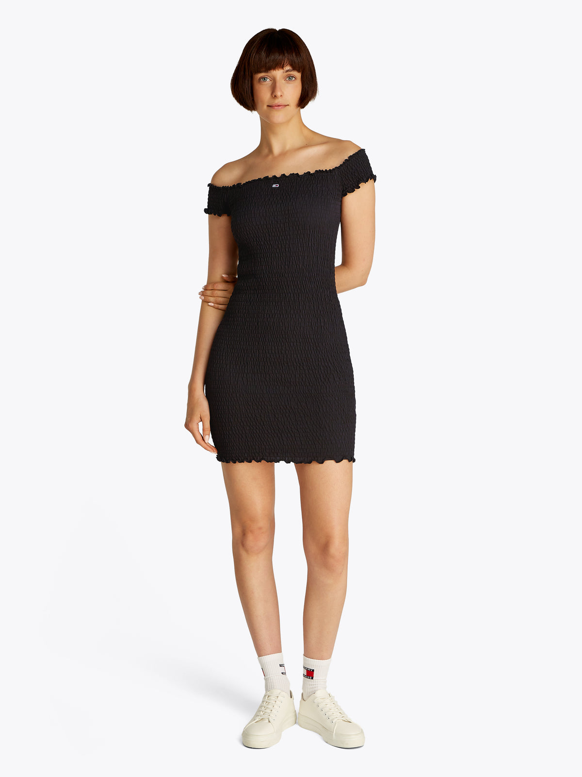 Smock Bodycon Mini Dress